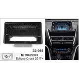 FITTING KIT 10" DASH MITSUBISHI EXLIPSE CROSS 2017 ON (GLOSS BLACK) - 22-085