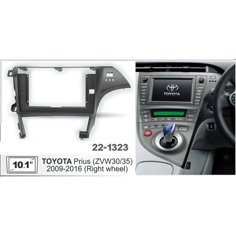 FITTING KIT 10.1" DASH TOYOTA PRIUS (ZVW30/35) 2009 - 2016 - 22-1323