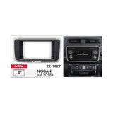 FITTING KIT 9" DASH NISSAN LEAF 2018 ON (BLACK WITH SILVER TRIM) - 22-1427