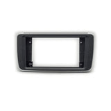 FITTING KIT 9" DASH NISSAN LEAF 2018 ON (BLACK WITH SILVER TRIM) - 22-1427