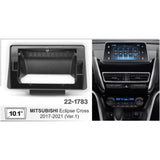 FITTING KIT 10.1" DASH MITSUBISHI ECLIPSE CROSS 2017 - 2023 (MATT BLACK) - 22-1783