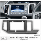 FITTING KIT 10.1" DASH HONDA STEPWAGON 2009 - 2015 (SILVER) - 22-301