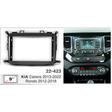 FITTING KIT 9" DASH KIA CARENS 2013 - 2022 / RONDO 2012 - 2018 - 22-423