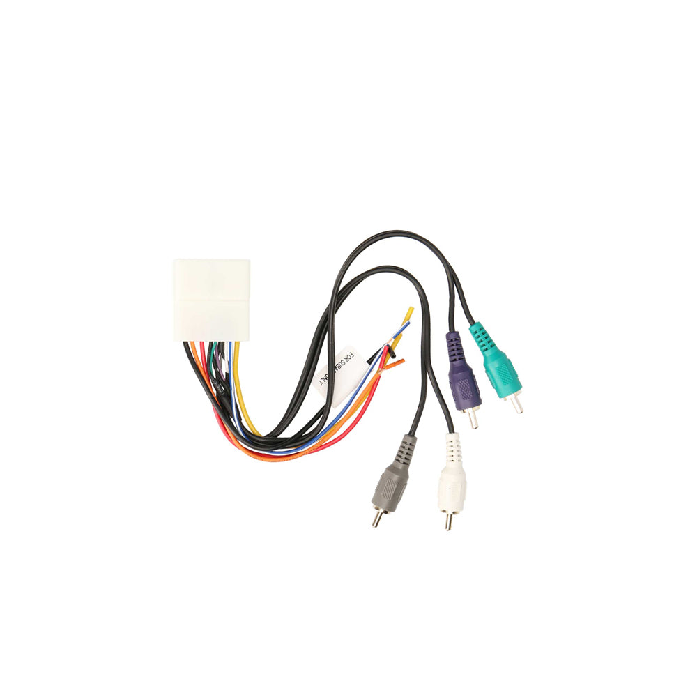 AMPLIFIED HARNESS NISSAN 370Z / INFINITY G37 2007 - 2024 (LOW LEVEL RCA INPUT) - 70-7553