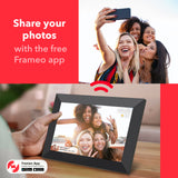 FIREFLY FRAMEO 10.1" WIFI DIGITAL PHOTO FRAME - BLACK - 777105