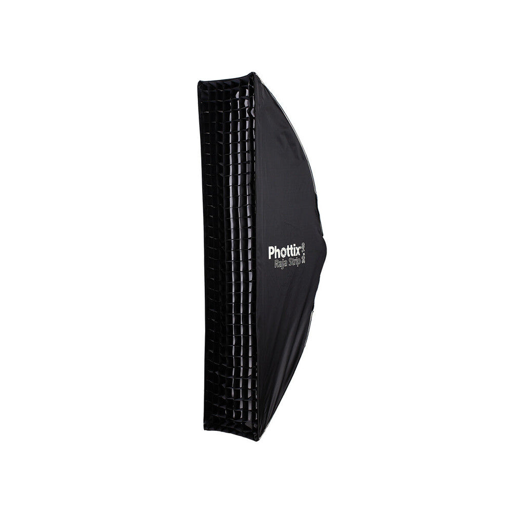 PHOTTIX RAJA STRIP SOFTBOX WITH GRID - 30 X 140CM - 82725