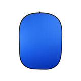 PHOTTIX COLLAPSIBLE BACKGROUND, GREEN & BLUE - 1.5 X 2M - 86537