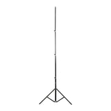 PHOTTIX SALDO 245A AIR CUSHION AUTOMATIC COLLAPSIBLE LIGHT STAND, CHROME & BLACK -245CM - 88222