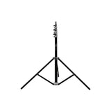 PHOTTIX SALDO 245A AIR CUSHION AUTOMATIC COLLAPSIBLE LIGHT STAND, CHROME & BLACK -245CM - 88222