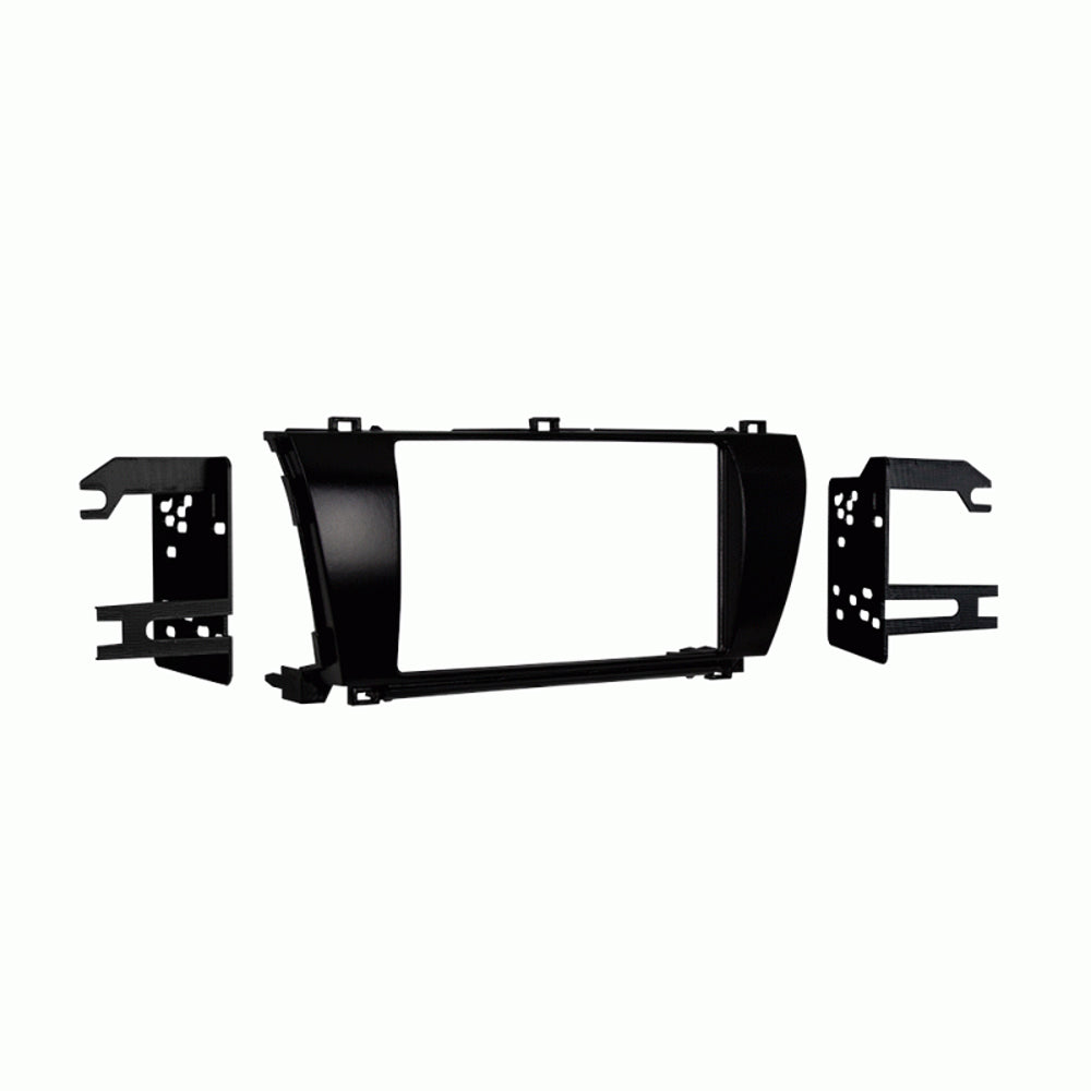 FITTING KIT TOYOTA COROLLA (SEDAN) 2013 - 2016 DOUBLE DIN (BLACK) - 95-8245CHG