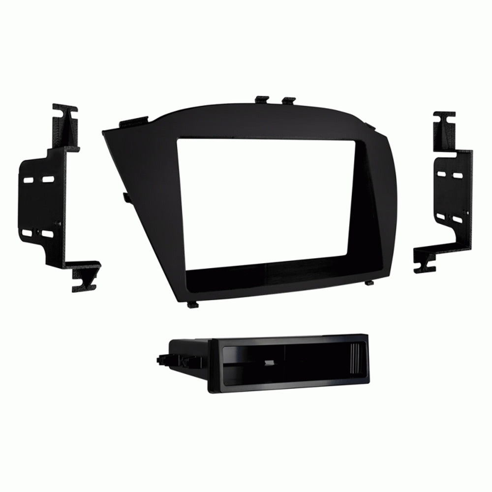 FITTING KIT HYUNDAI TUCSON 2014 - 2015 DIN & DOUBLE DIN (BLACK) - 99-7364