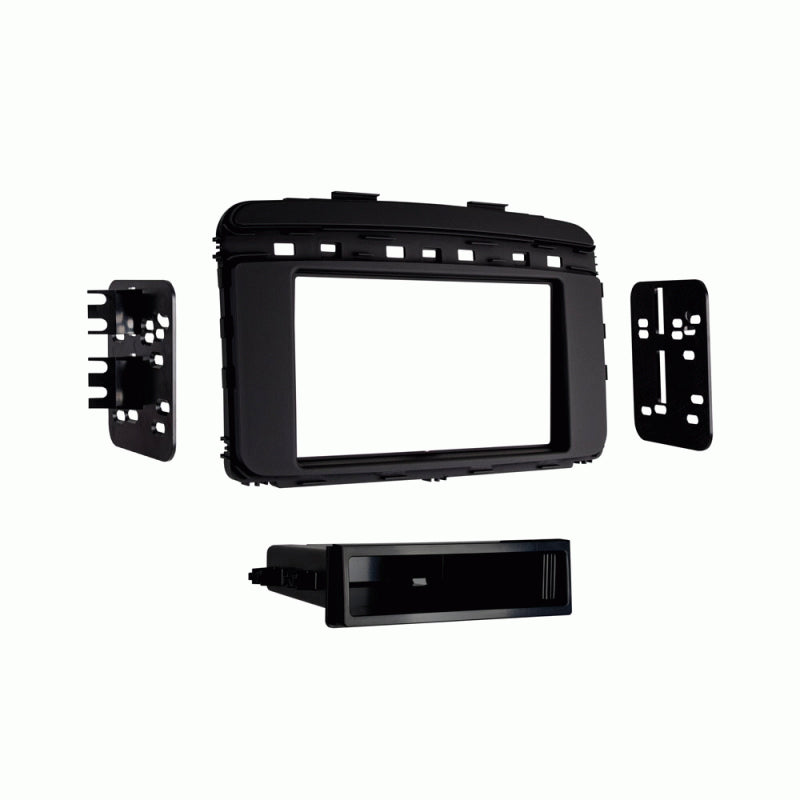 FITTING KIT KIA SORENTO 2015 - 2020 DIN & DOUBLE DIN (BLACK) - 99-7366B