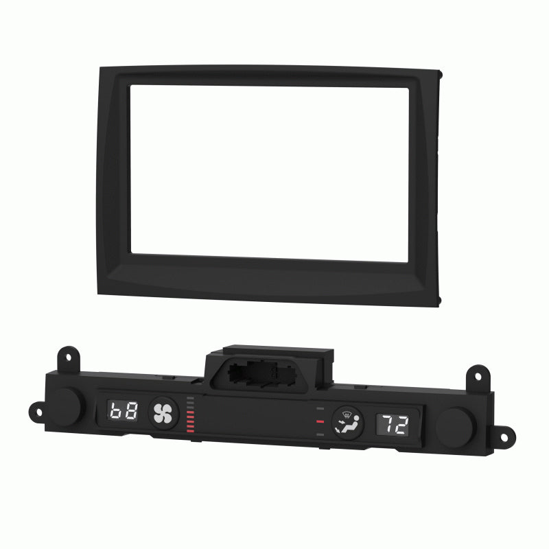 FITTING KIT KIA SPORTAGE 2017 - 2019 DIN & DOUBLE DIN (BLACK) (WITH NAVI & AMPED) - 99-7390B