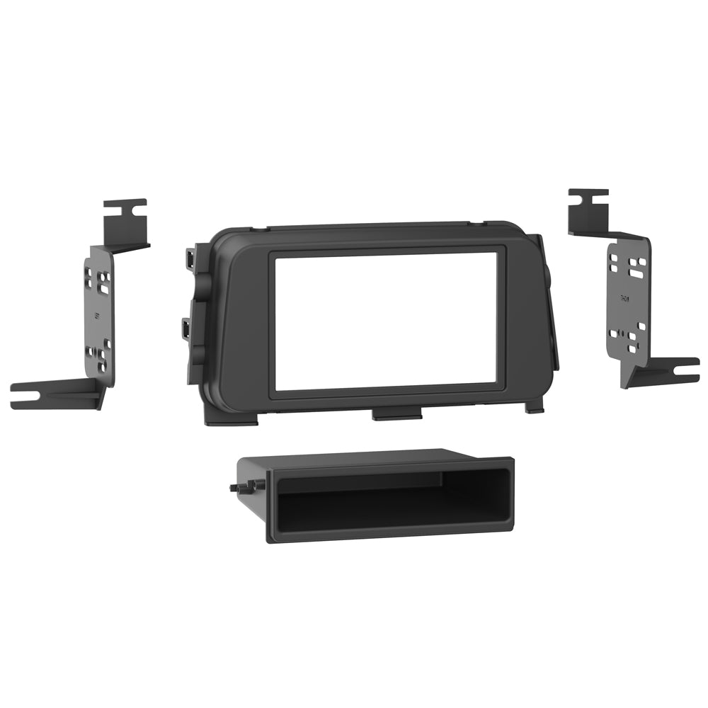 FITTING KIT 7" NISSAN KICKS VERSA 2018 - 2025 (BLACK) - 99-7636B