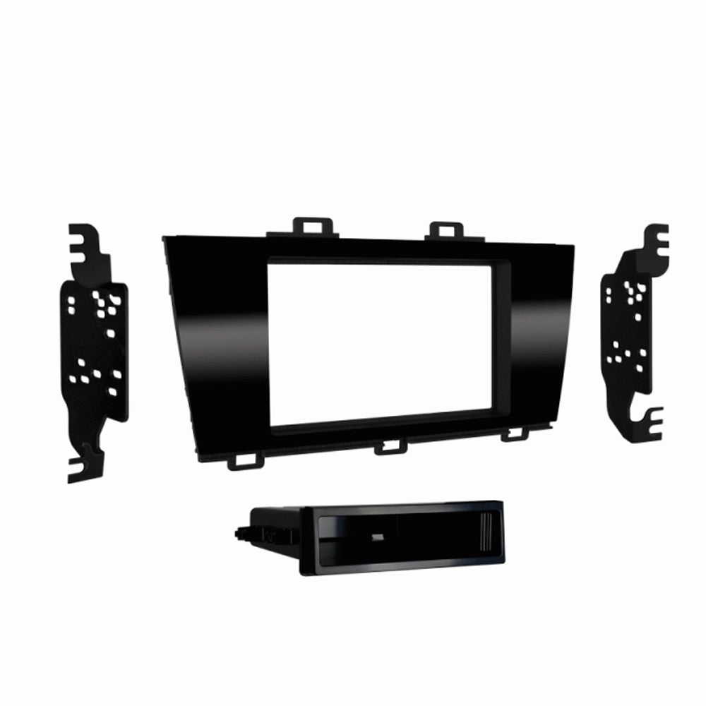 FITTING KIT SUBARU LEGACY, OUTBACK 2014 - 2019 ON DIN & DOUBLE DIN (126MM KIT HEIGHT) (GLOSS BLACK) - 99-8906HG