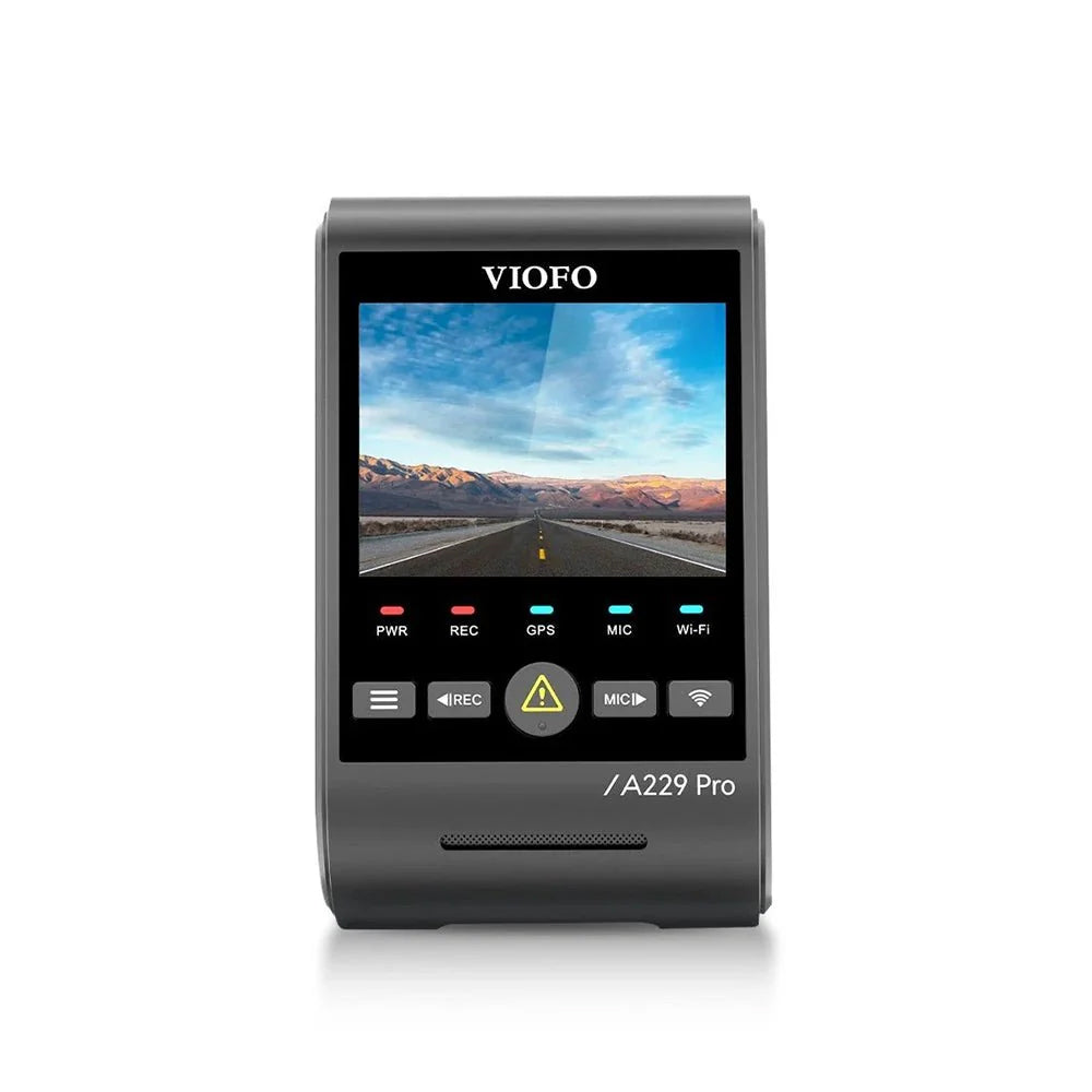 VIOFO DASHCAM A229 PRO 4K FRONT 5GHZ WIFI + GPS - A229-PRO-1CH