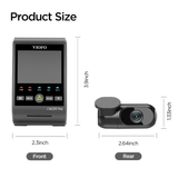 VIOFO DASHCAM A229 PRO 4K FRONT + 2K INTERNAL 5GHZ WIFI + GPS - A229-PRO-2CH-IR