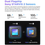 VIOFO DASHCAM A229 PRO 4K FRONT + 2K INTERNAL + 2K REAR 5GHZ WIFI + GPS - A229-PRO-3CH-IR