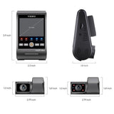 VIOFO DASHCAM A229 ULTRA 4K FRONT + 4K REAR + 1080P INTERNAL 5GHZ WIFI + GPS - A229-ULTRA-3CH