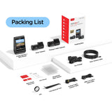 VIOFO DASHCAM A229 ULTRA 4K FRONT + 4K REAR + 1080P INTERNAL 5GHZ WIFI + GPS - A229-ULTRA-3CH