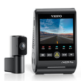 VIOFO DASHCAM A229 PRO 4K FRONT + 2K TELEPHOTO 5GHZ WIFI + GPS - A229T-PRO-2CH