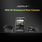 VIOFO DASHCAM A229 PRO 4K FRONT + 2K INTERNAL + 2K WATERPROOF REAR 5GHZ WIFI + GPS - A229W-PRO-3CH-IR