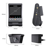VIOFO DASHCAM A329 4K FRONT + 2K WATERPROOF REAR WIFI 6 GPS - A329SW-2CH