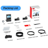 VIOFO DASHCAM A329 4K FRONT + 2K REAR + 2K TELEPHOTO WIFI 6 GPS - A329T-3CH