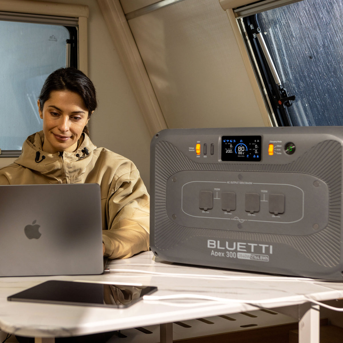 BLUETTI APEX300 EXPANDABLE HOME & PORTABLE POWER STATION | 3800W 2700WH - APEX300