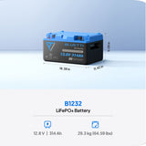 BLUETTI 12V 320A LITHIUM BATTERY - B1232