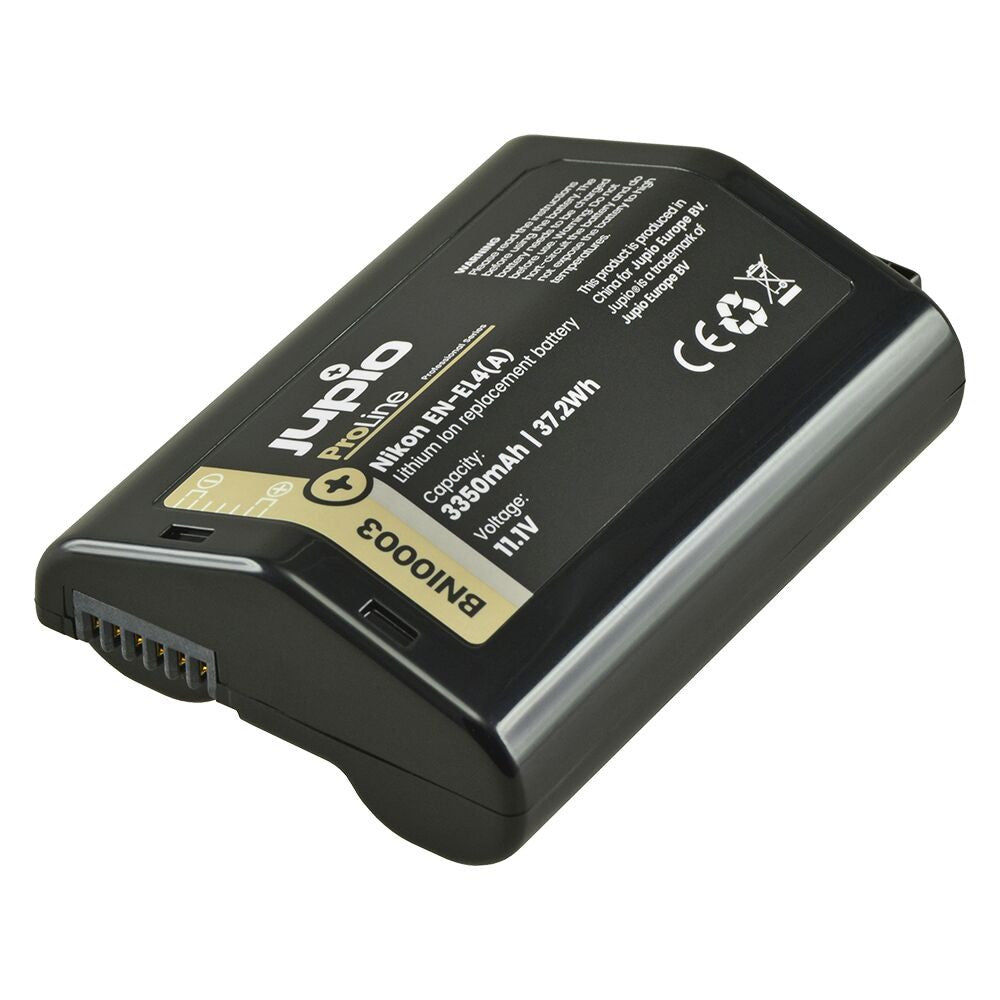 JUPIO CAMERA BATTERY NIKON PROLINE EN-EL4/EN-EL4A 11.1V 3350MAH - BNI0003
