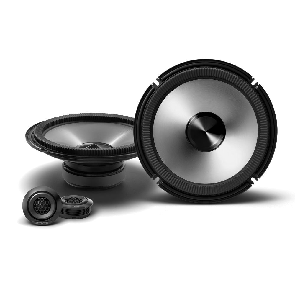 ALPINE BASSREV SERIES 8" COMPONENT SPEAKER 50W RMS 2-WAY - BRV-S80C