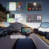 OTTOCAST WIRELESS CARPLAY & ANDROID AUTO 5" SCREEN + CAMERAS FOR MOTORCYCLES IPX7 - C5SE