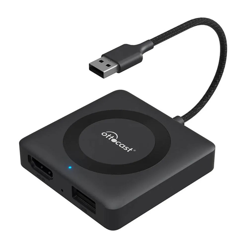 OTTOCAST CARPLAY & ANDROID AUTO TO WIRELESS USB ADAPTER - CA361-C4
