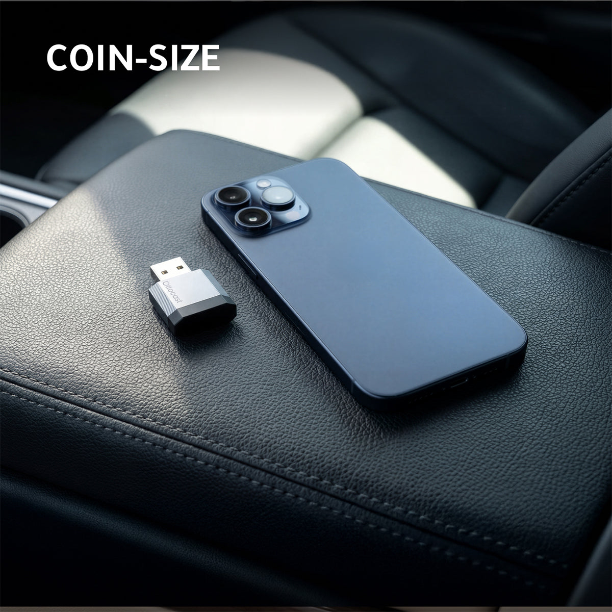 OTTOCAST CARPLAY & ANDROID AUTO WIRELESS MINI USB ADAPTER 2-IN-1 - CA530-T3