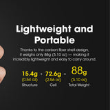 NITECORE LI-ION RECHARGEABLE USB C BATTERY 6000MAH 3.6V - CARBONBATTERY6K