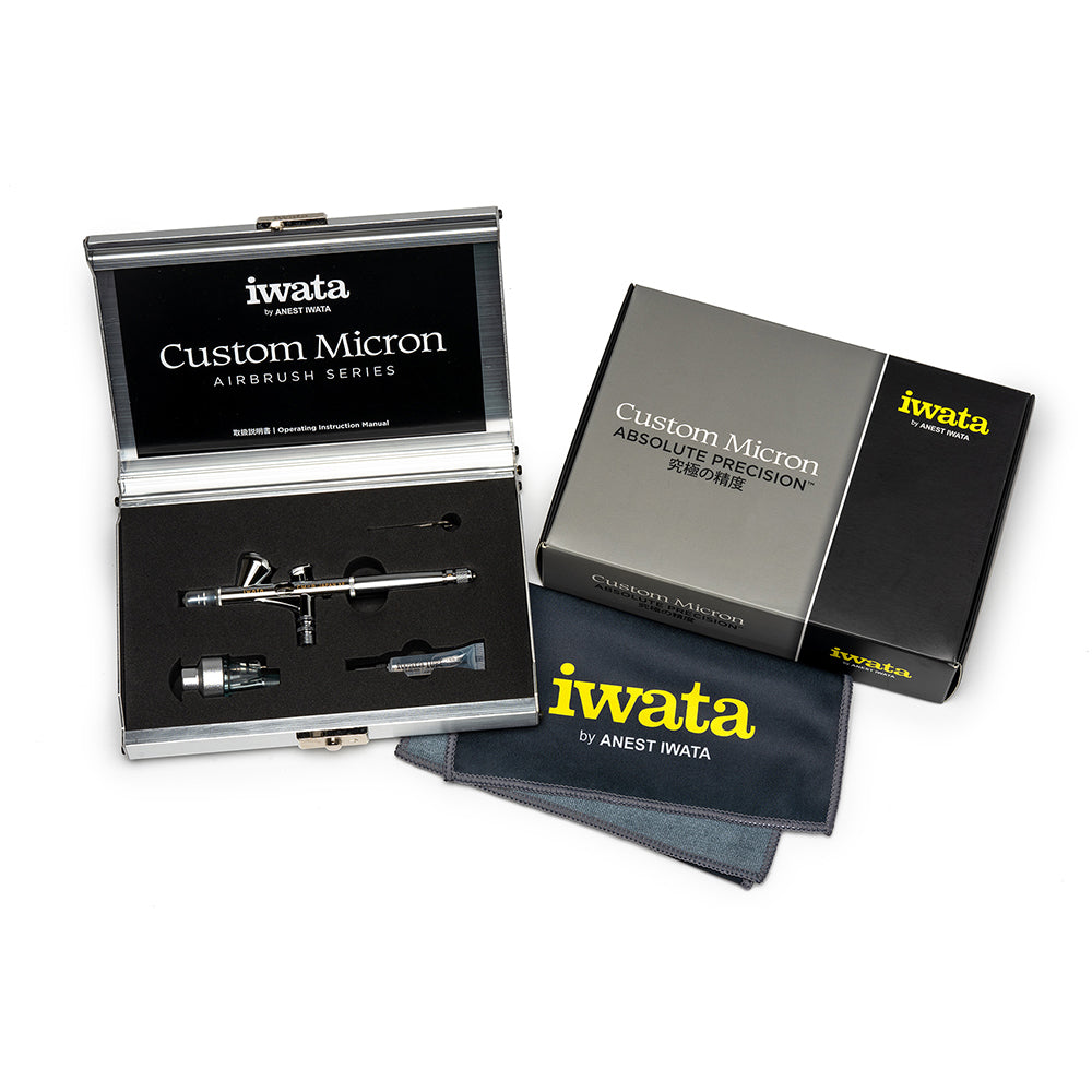 IWATA GRAVITY AIRBRUSH CUSTOM MICRON 0.18MM - CM.B