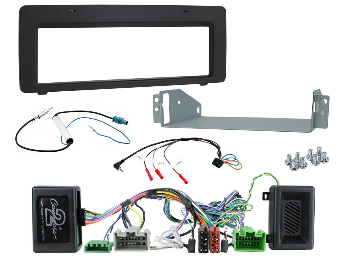 FITTING KIT VOLVO V70 S80 XC70 2006 - 2011 SINGLE DIN (BLACK) COMPLETE KIT - CTKVL06