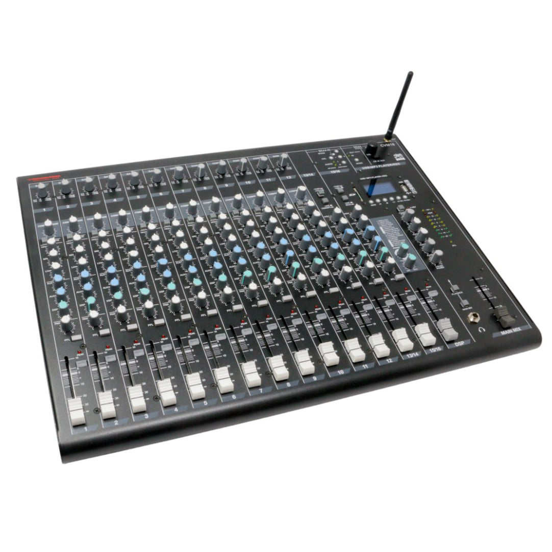 CERWIN VEGA 16-CHANNEL MIXER WITH BLUETOOTH & SKAA - CVM16