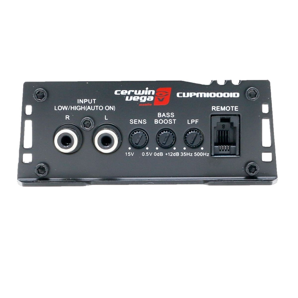CERWIN VEGA AMPLIFIER CVP SERIES MONO 350W RMS @ 4OHM / 500W RMS @ 2OHM - CVPM1000.1D