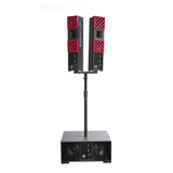 DILLINGER LABS DFA + DFB SPEAKER PAIR & SINGLE SUBWOOFER BATTERY POWERED WIRELESS PRO AUDIO KIT - DFA2+DFB