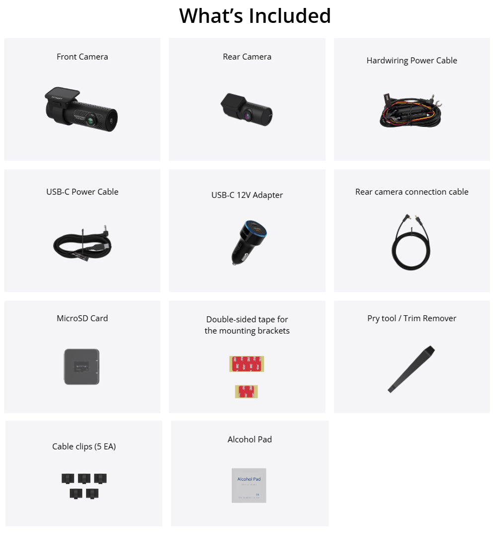 BLACKVUE DR770X-2CH-II FRONT & REAR FULL HD (1080) DASHCAM 256 GB - DR770X-2CH-II-256