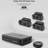 BLACKVUE DR770X BOX PRO 3-CH CAMERA SYSTEM - CENTRAL RECORD BOX DMS SYSTEM 1080 HD DASHCAM 64 GB - DR770X-BOX-3CH-DMS-PRO