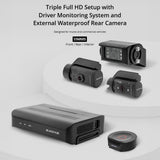 BLACKVUE DR770X BOX PRO 3-CH CAMERA SYSTEM - CENTRAL RECORD BOX DMS TRUCK 1080 HD DASHCAM 64 GB - DR770X-BOX-3CH-DMS-TRUC