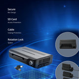 BLACKVUE DR770X BOX PRO 3-CH CAMERA SYSTEM - CENTRAL RECORD BOX + FRONT, IR 1080 HD DASHCAM 64 GB - DR770X-BOX-3CH-PRO
