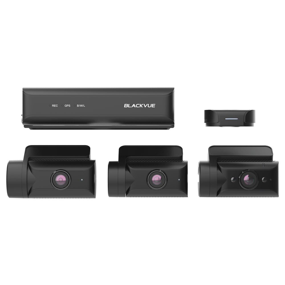 BLACKVUE DR770X BOX PRO 3-CH CAMERA SYSTEM - CENTRAL RECORD BOX + FRONT, IR 1080 HD DASHCAM 64 GB - DR770X-BOX-3CH-PRO