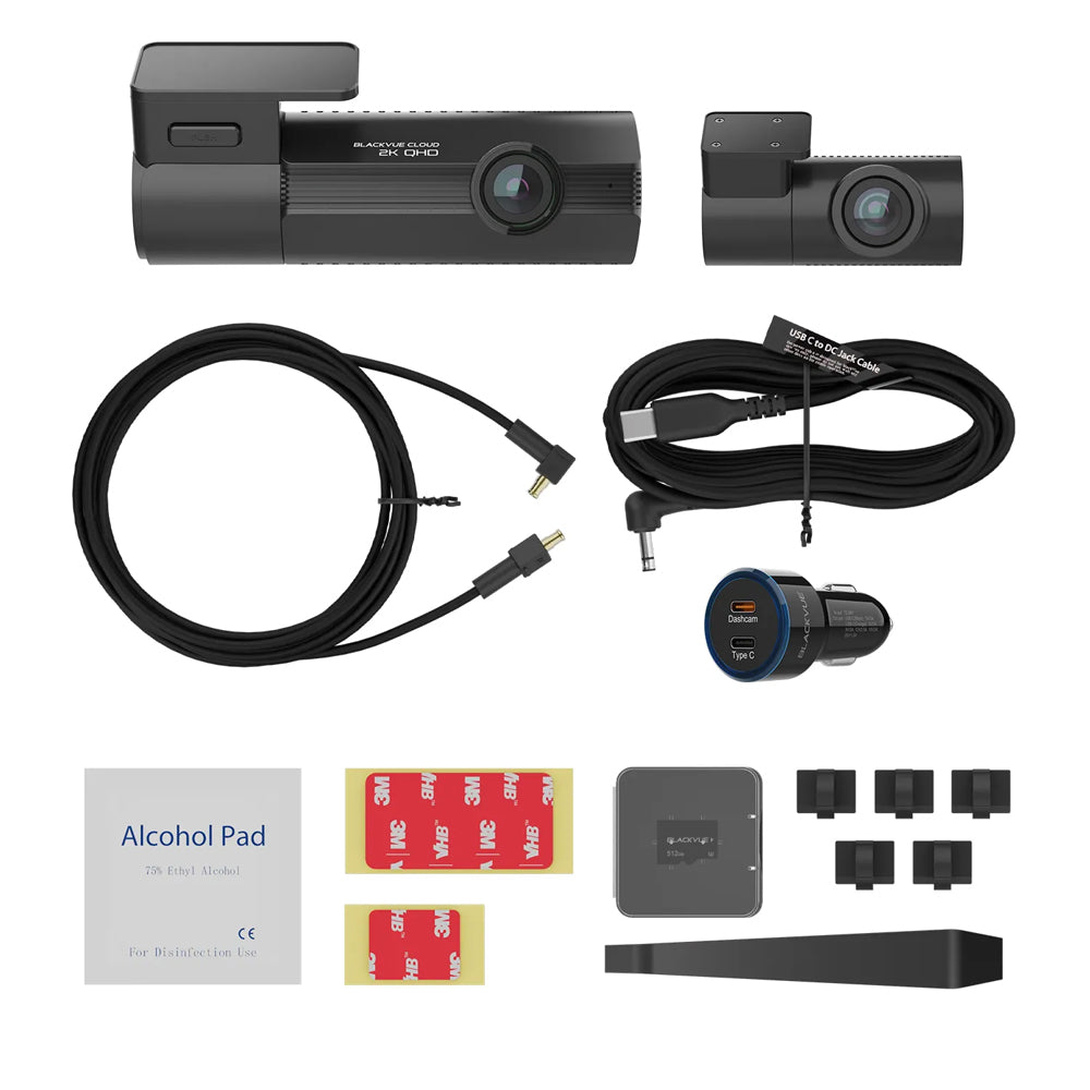 BLACKVUE ELITE 8 2CH 2K UHD DASHCAM 64 GB FRONT & REAR CAMERAS - ELITE-8-2CH