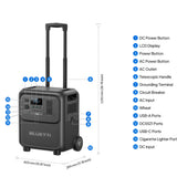 BLUETTI ELITE320 PORTABLE POWER STATION | 1800W 3200WH - ELITE320