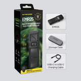 NITECORE MULTIPURPOSE PORTABLE ELECTRONIC REPELLER - EMR25