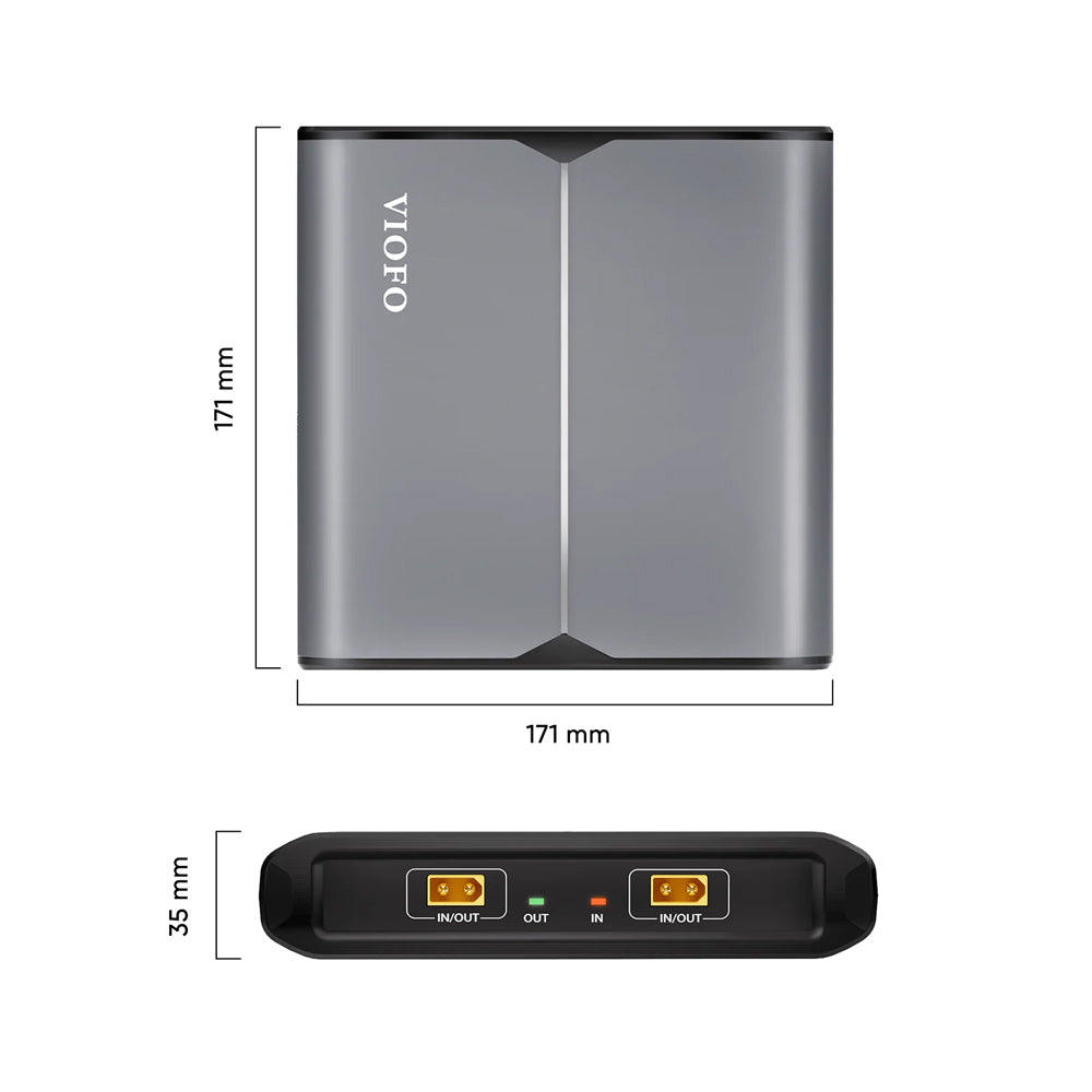VIOFO PARKING MODE EXPANSION BATTERY PACK FOR ALL DASHCAMS (NOT A119 V3) - EP100